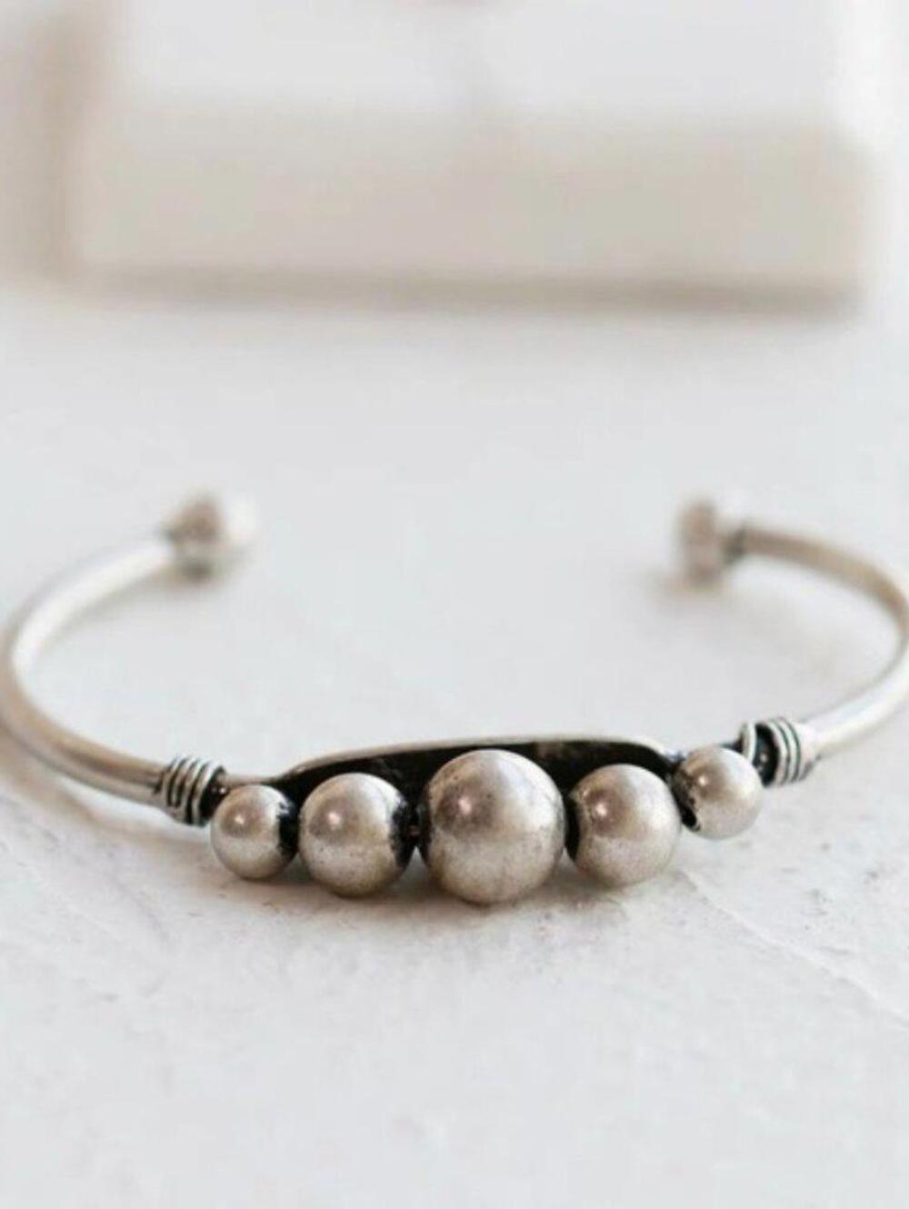 Dannijo Lau Cuff Bracelet Silver